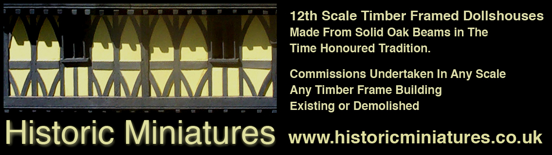 Timber framed model house